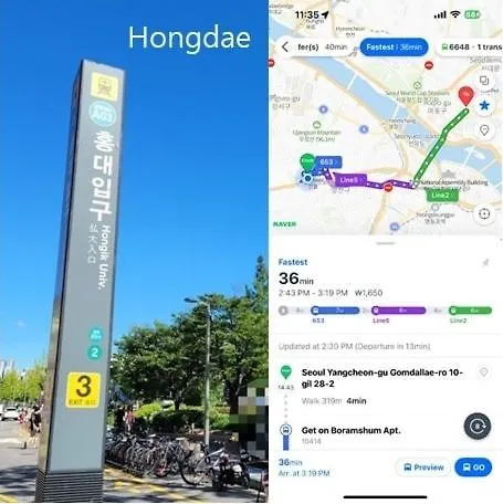 Jung Near Park And Market * Seoel
